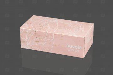 Купить Салфетки в коробке  NUVOLA Design Pink 2-х сл. (200 шт.). Мир упаковки