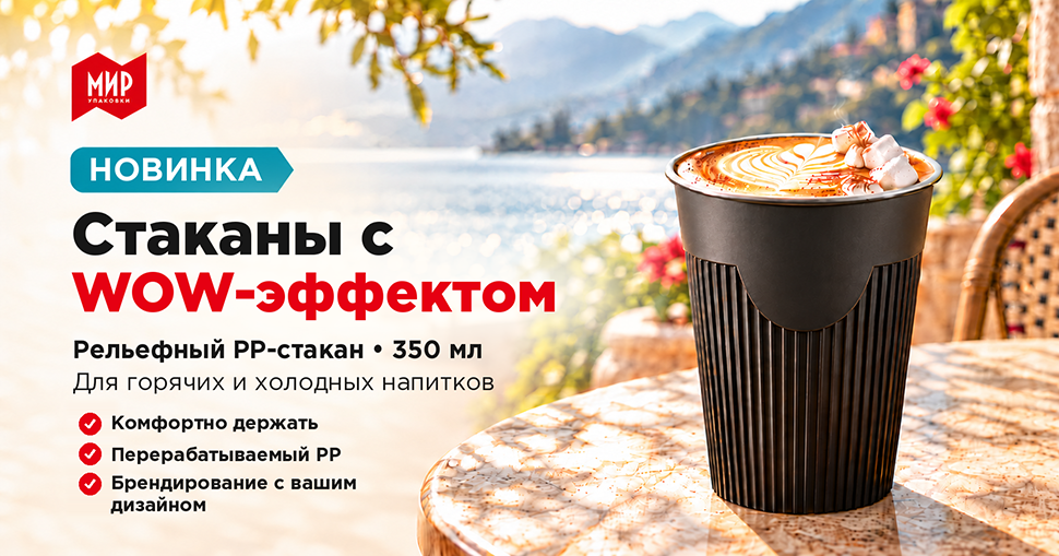 Новинка! PP-стаканы