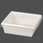 Контейнеры бумажные прямоугольное дно до 800 мл