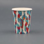 Стаканы бумажные с рисунком