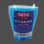 Посуда пластиковая Party-Party Neon