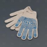 Перчатки х/б, с напылением