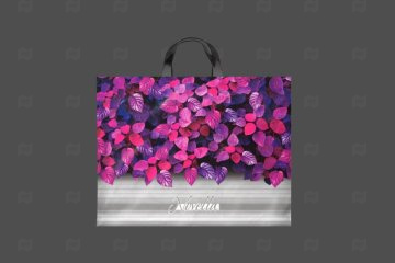 картинка Пакет с петлевой ручкой 71*55см 90мк Новелла 25шт Мир упаковки