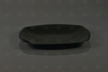 картинка Тарелка квадратная закусочная BUFFET черная d-230 (6 шт.) 183203/4ч Мир упаковки