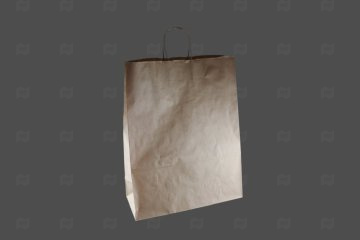 картинка Пакет бум с круч ручками крафт 350*150*450мм Мир упаковки