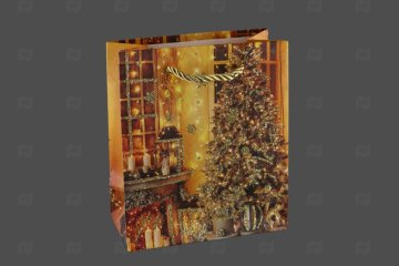 картинка Пакет ламинированный 32*26*10см Уютное настроение НГ SCC448-ABCD Мир упаковки