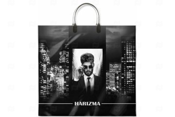 картинка Пакет с пластиковой ручкой 38*35см 90мк Харизма Мир упаковки