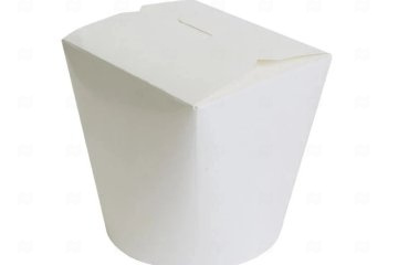 картинка Контейнер бумажный WOK 750мл белый 48шт Мир упаковки