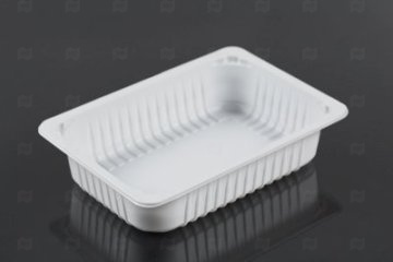 картинка Лоток под запайку ПП 187*137*37мм 600мл белый Мир упаковки