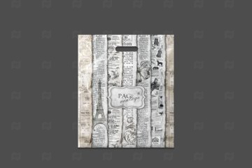 картинка Пакет с вырубной ручкой 40*47см 45мк Страницы 50шт Мир упаковки