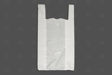 картинка Пакет майка ПНД 38+23*70см 12мк белый  50шт Мир упаковки