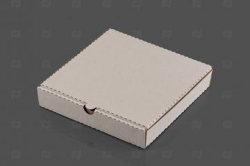 Купить Коробка для пиццы (250*250*40) белая МГК . Мир упаковки