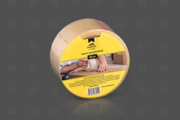 картинка Скотч в инд упак прозрачный 48мм*66м Impacto Home Мир упаковки