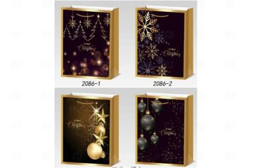 картинка Пакет ламинированный 32*26*10см вертикальный 12шт НГ SCW698-ABCD  Мир упаковки