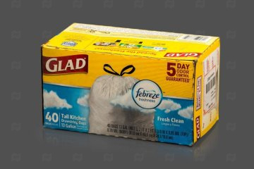 картинка Пакет под мусор ароматизированные в коробке Glad Odor (40шт.) Мир упаковки