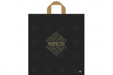 картинка Пакет с петлевой ручкой 46*42*5см 95мк Перфекто Матовый шик 25шт Мир упаковки