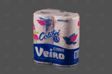 Купить Бум. полотенце "Veiro" Colibri с рис. 3-сл. (2 рул.) арт. 8П32. Мир упаковки