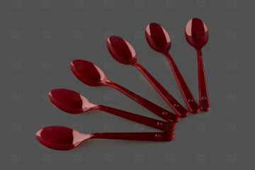картинка Набор ложек красных Party-Party 10шт Мир упаковки
