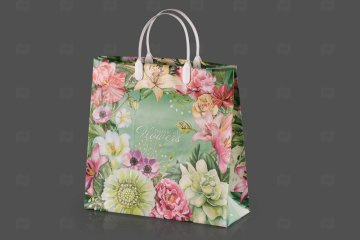 картинка Пакет софтпласт 30*30*10см 150мк Музыка цветов Мир упаковки