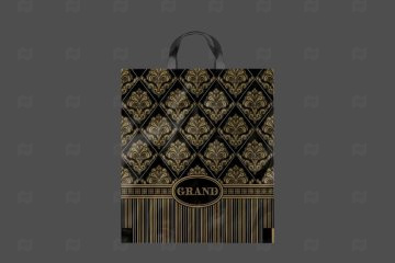 картинка Пакет с петлевой ручкой 31*35см 90мк Гранд 25шт Мир упаковки