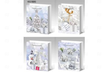 картинка Пакет ламинированный 32*26*10см вертикальный 12шт НГ Y6023-M Мир упаковки