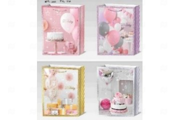 картинка Пакет ламинированный 32*26*10см 12шт Y2825-M Мир упаковки