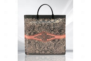 картинка Пакет с пластиковой ручкой 36*37*9см 100мк Ницца 10шт Мир упаковки