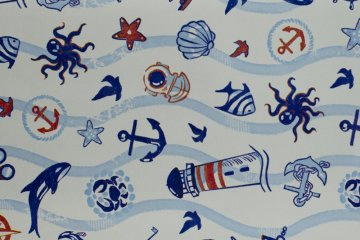 картинка Бумага оберточная 0,685х1м Морской путь Мир упаковки