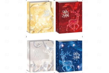 картинка Пакет ламинированный 32*26*10см SCW972-ABCD Мир упаковки