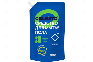 картинка Средство для мытья полов 900мл Celesta Мир упаковки