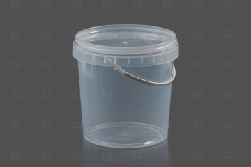 картинка Крышка к ведру круглая 0,8л/1/1,18л прозрачная АИ Мир упаковки