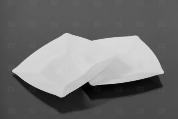 картинка Тарелка Sinior Banketto, белый, пластик, 27 см, 3 шт  Мир упаковки