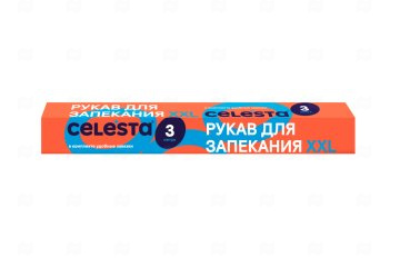 картинка Рукав для запекания XXL 12мк 3м*38см CELESTA  Мир упаковки