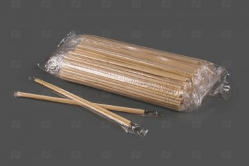 картинка Палочки д/еды бамбук в инд. уп. п/п (100 пар) длина 23см арт.401-861 Мир упаковки