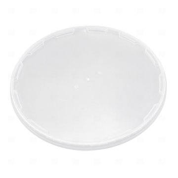 картинка Крышка к ведру круглая 11,3л прозрачная с к/замком ПТП Мир упаковки