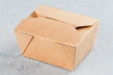 картинка Пенал бумажный без окна 600мл 130*105*65мм Фолд Бокс 25шт Мир упаковки