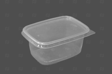 картинка Контейнер 250мл 108*82*46мм б/крышки ЮП 100шт ПП Мир упаковки