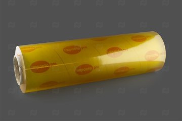 картинка Пленка ПВХ 400мм*1000м 9мк вес нетто 4,54кг ImpactoPro  Мир упаковки