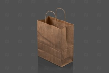 картинка Пакет бум с круч ручками крафт 260*140*320мм РМЦ Мир упаковки