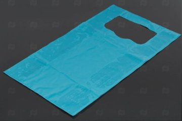 картинка Пакет майка ПСД 30*17*55см 35мк с блеском  Бирюза Мир упаковки