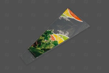 картинка Пакет ВОРР 18*7*35см 25мк Зелень Викет с перфорацией 100шт  Мир упаковки