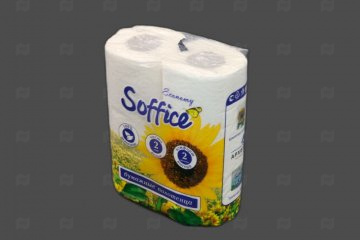 Купить Полотенца бумажные 2сл белые 2рул Soffice. Мир упаковки