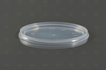 картинка Крышка к банке круглая d-122мм прозрачная 540шт ПТ Мир упаковки