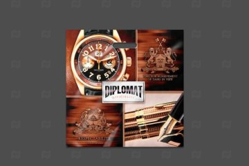 картинка Пакет с вырубной ручкой 44*44см 70мк Дипломат Мир упаковки