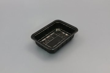 картинка Лоток под запайку ПП 187*137*50мм 850мл черный Мир упаковки