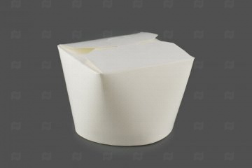 Купить Контейнер бумажный "China Pack" белый (460мл) (18шт.) АСД 411-057. Мир упаковки