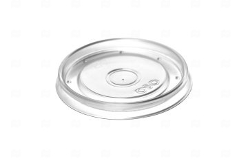 картинка Крышка к контейнеру 300/400/500мл 100*10мм прозрачная РР Round Bowl 300 Мир упаковки