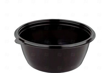 картинка Контейнер С-144-500 500мл 144*59мм б/крышки черный ПП Мир упаковки