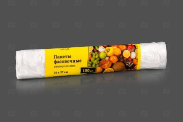 картинка Пакет фасовочный рулон 24*37см 6мк Impacto Home 100шт Мир упаковки