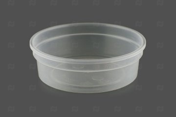 картинка Банка ПП 150мл круглая прозрачная d-96/h-30мм б/крышки б/замка 700шт ПТ Мир упаковки